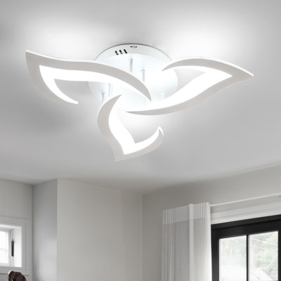 Brianie 33W 3-Head Led Flush Mount Ceiling Light
