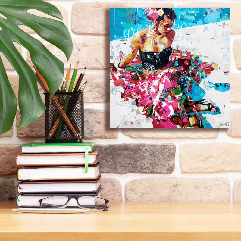 «All Summer Long» par Derek Gores, H 12 po x l 12 po x P 0,75 po