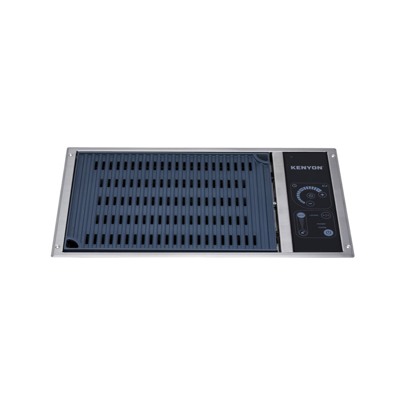 Kenyon 21'' W x 12'' D Indoor/Outdoor Use Single Burner Built-In Electric Grill, 240V