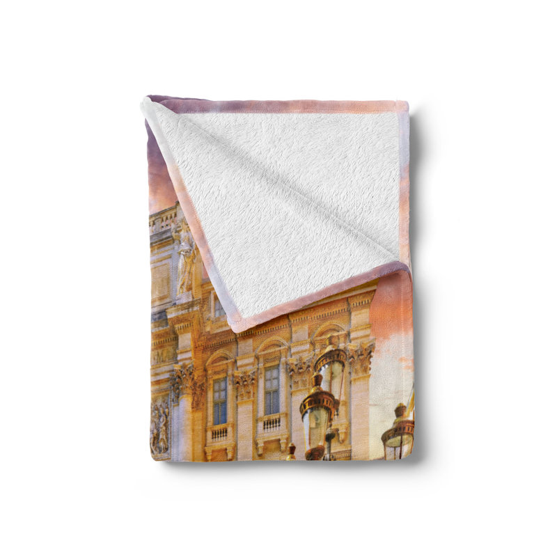 Hand Woven Throw Blanket, 60" x 80"