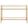 Alexis 135.3cm Glass Top Console Table