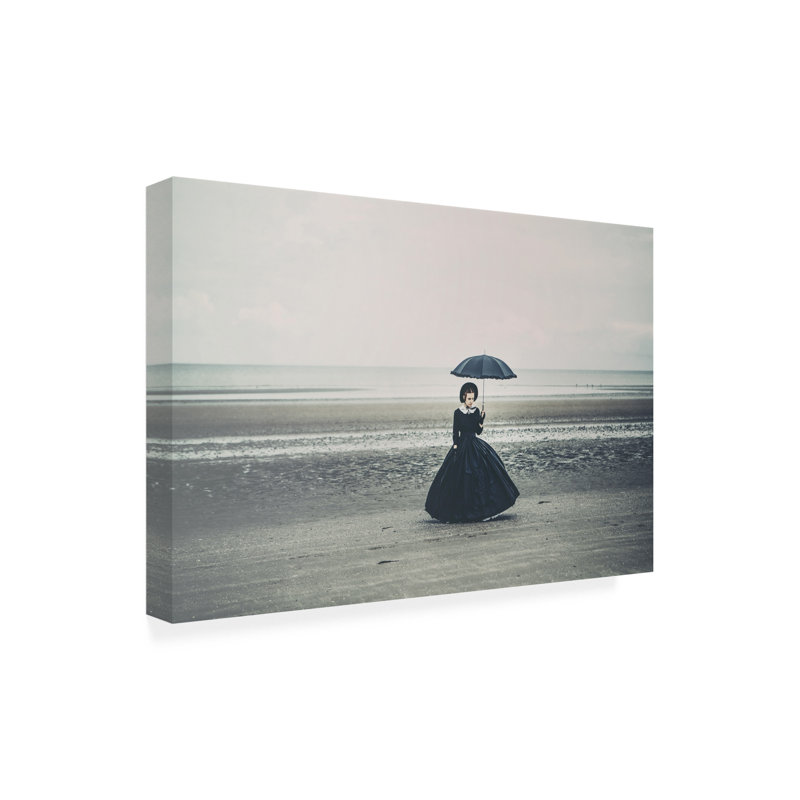 Magdalena Russocka  Shore Canvas Art, 12" H x 19" W