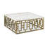 Chicklet Stone Coffee Table
