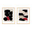 Ink & Jewel Set Of 2 Print by Lee Lessem-149645941-149645936