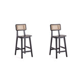 Versailles Counter Stool with Solid Wood Frame