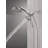 7-Setting PivotPro 3-in-1 Combination Shower Head with ProClean High Pressure Spray 2.5 GPM Chrome-116423712