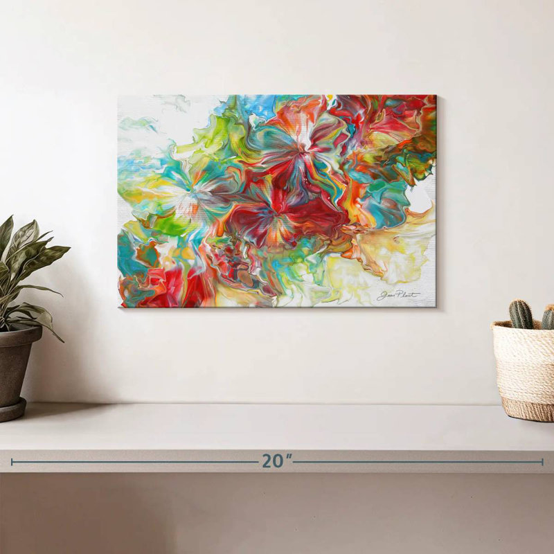 Avery Abstract Pouring X, 8" H x 12" W