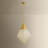 Angelique 1-Light Seeded Glass Pendant-138468850-138468848
