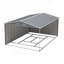 Remise de rangement extérieure en métal 10 x 14 pi avec 3 portes verrouillables, imperméable et renforcée pour la cour et le patio