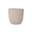 Ensemble de 3 pots de fleurs légers à texture mate pour l'intérieur et l'extérieur-1738604864