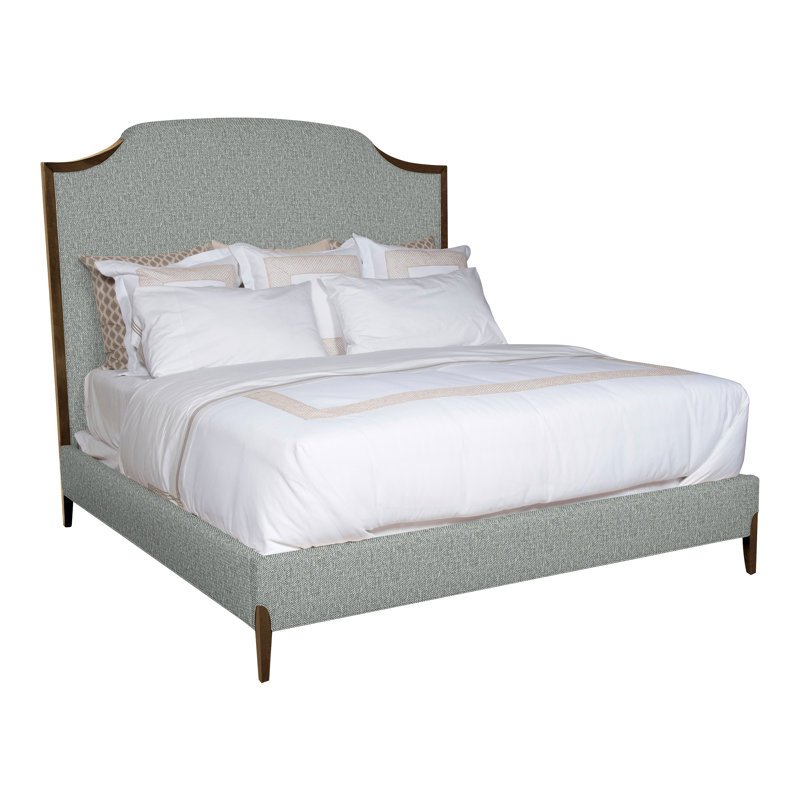 Lillet Solid Wood Bed, Navada Blue, No, Havana