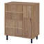Armoire à chaussures 2 portes Stagg, chêne naturel