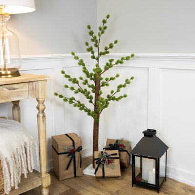 Arbre de Noël artificiel pin pin, 4 pi, non éclairé