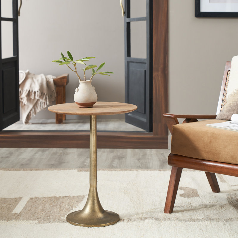 Table Sparta, Jaune, Beige