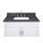 Lotte 37 Quartz Material 1 Single Bathroom Vanity Top Yes Sink-62524948