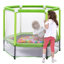 Trampoline pour tout-petits de 55 po avec filet de sécurité et balles, mini trampoline intérieur / extérieur pour enfants-126405072
