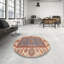 Tapis décoratif multicolore à motif abstrait-2059347816