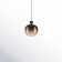 Chittering 1 - Light Structured Black Single Pendant