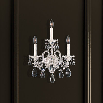 Sterling 3 - Light Candle Wall Light
