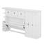 Lit escamotable mural avec garde-robe, armoire et bureau Murphy-512993073