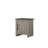 Nyla 16"W Grey Oak End Table, Side Table, Nightstand With Cabinet Door