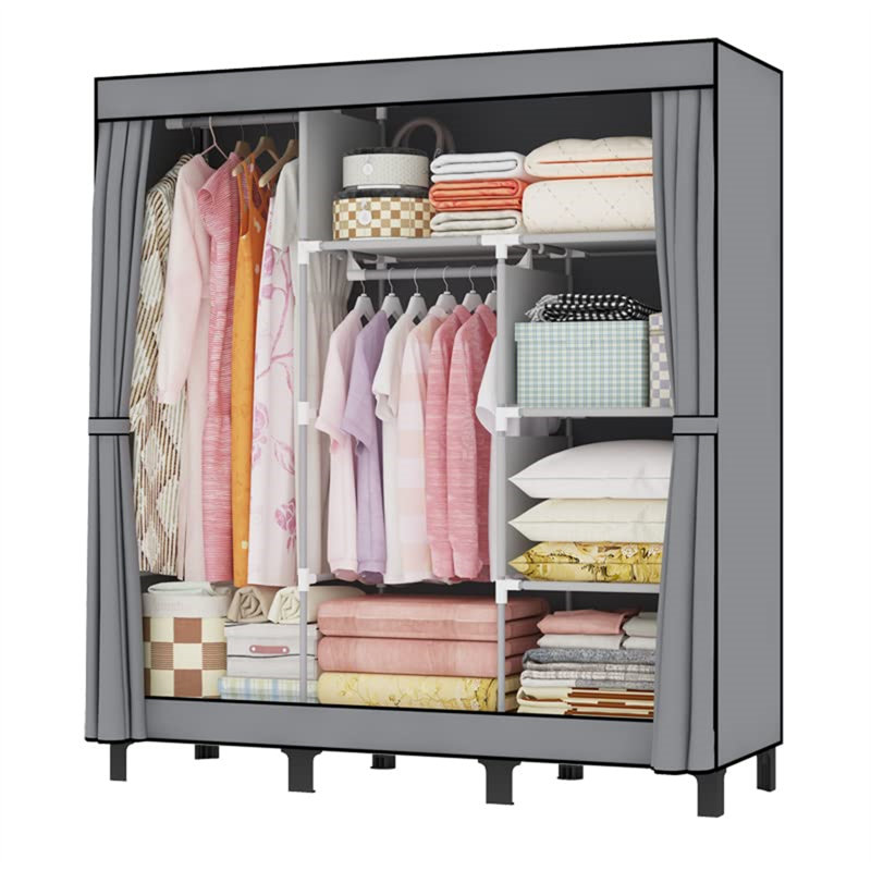 URBNLIVING Metal Wardrobe