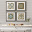 "Villa Umbra", ensemble de 4 reproductions sur toiles-536436137-536484783-536484817