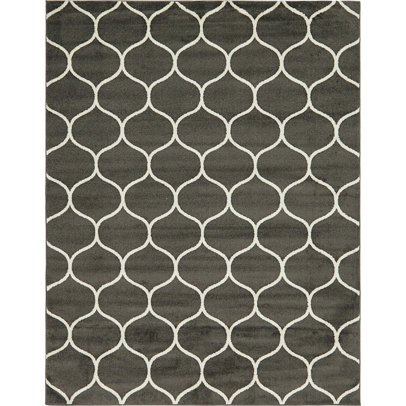 Llanet Geometric Indoor Rug, Rectangle 9' x 12'