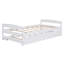Lit plate-forme avec lit gigogne-444515716