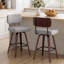 Tabourets de bar pivotants, chaises de bar rembourrées de 68 cm (26,7 po) de hauteur comptoir-689773673-689773676
