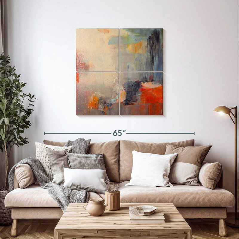 Soft Landings, 38" H x 38" W