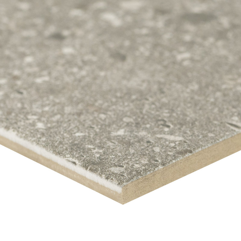 Traverse 12 in. x 24 in. Matte Porcelain Stone Look Floor and Wall Tile, Weathered Forge