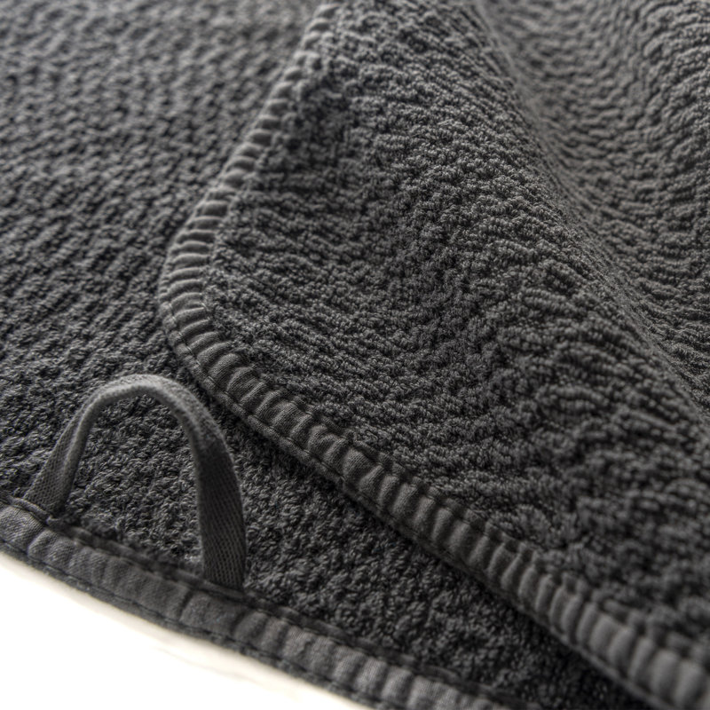 Clean Ocean Waffle Hand Towel, Storm, Small