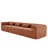 Forma 145.5 Inch Modern Modular Compression Boneless Sectional Sofa-118963527