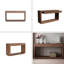 Table d'appoint 60 po 2 tiroirs cannelés 60 po-1236340838