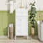 Meuble-lavabo 36 po avec lavabo supérieur, meuble-lavabo moderne avec 2 tiroirs et tiroir escamotable, meuble-lavabo simple-119233131