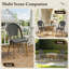Ensemble de 2 chaises bistro PURPLE LEAF-1474825382