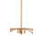 Crevan 6 - Light Dimmable Modern Linear Chandelier