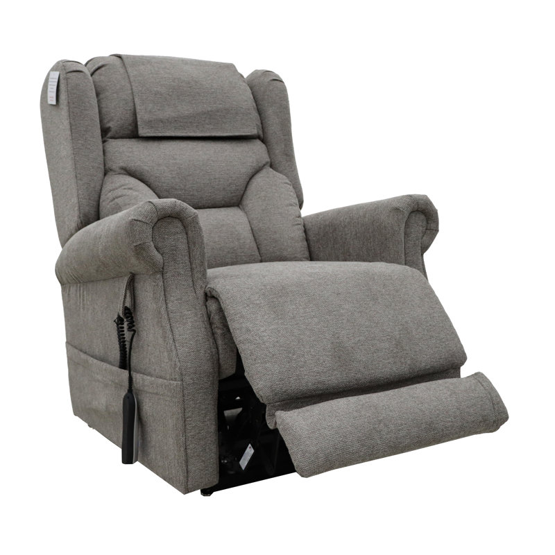 Berkshire 85cm Wide Lift Assist Standard Recliner, Beige