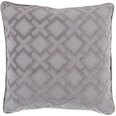Alexandria Geometric Cotton Blend Throw Pillow