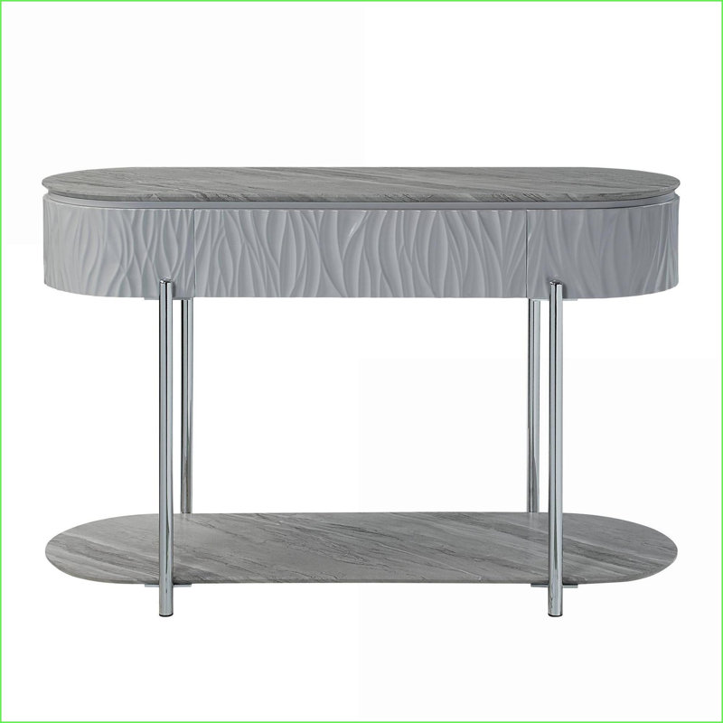 Table basse à finition noyer avec pieds en cabriole - Gain de place et amp; Vaste espace de rangement pour le salon