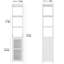 Aiert Freestanding Linen Cabinet-812226506
