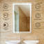 Miroir de salle de bain à DEL Naliyah-1279264230