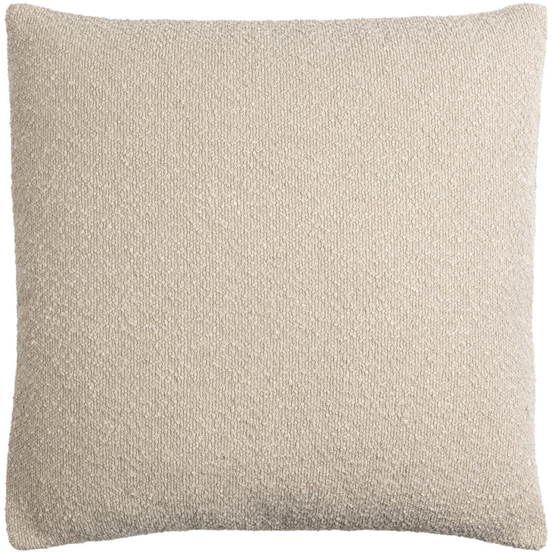 Housse de coussin Olinda, H 20 po x l 20 po, Housse de coussin seulement - sans coussin, Brun clair
