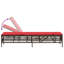  Chaise longue de patio en rotin brun standard PE-2056386443-2056386442