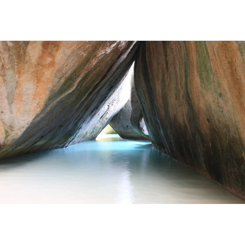Water In A Cave by AchimHB - Wrapped Canvas Print, 30cm H x 46cm W