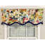 Floral Scalloped Window Valance