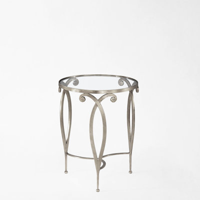 Simona Glass End Table