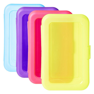 Pencil Box, Pack of 4