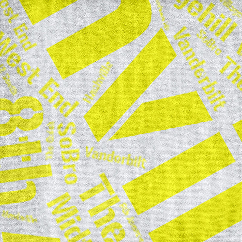 Bath Towel, Yellow, Poly/Cotton, Nashville